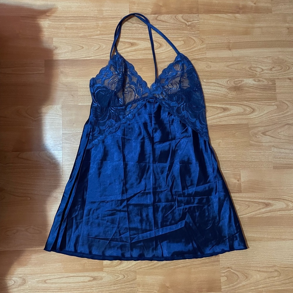 Small Blue Avidlove Night Gown Chemise Teddy